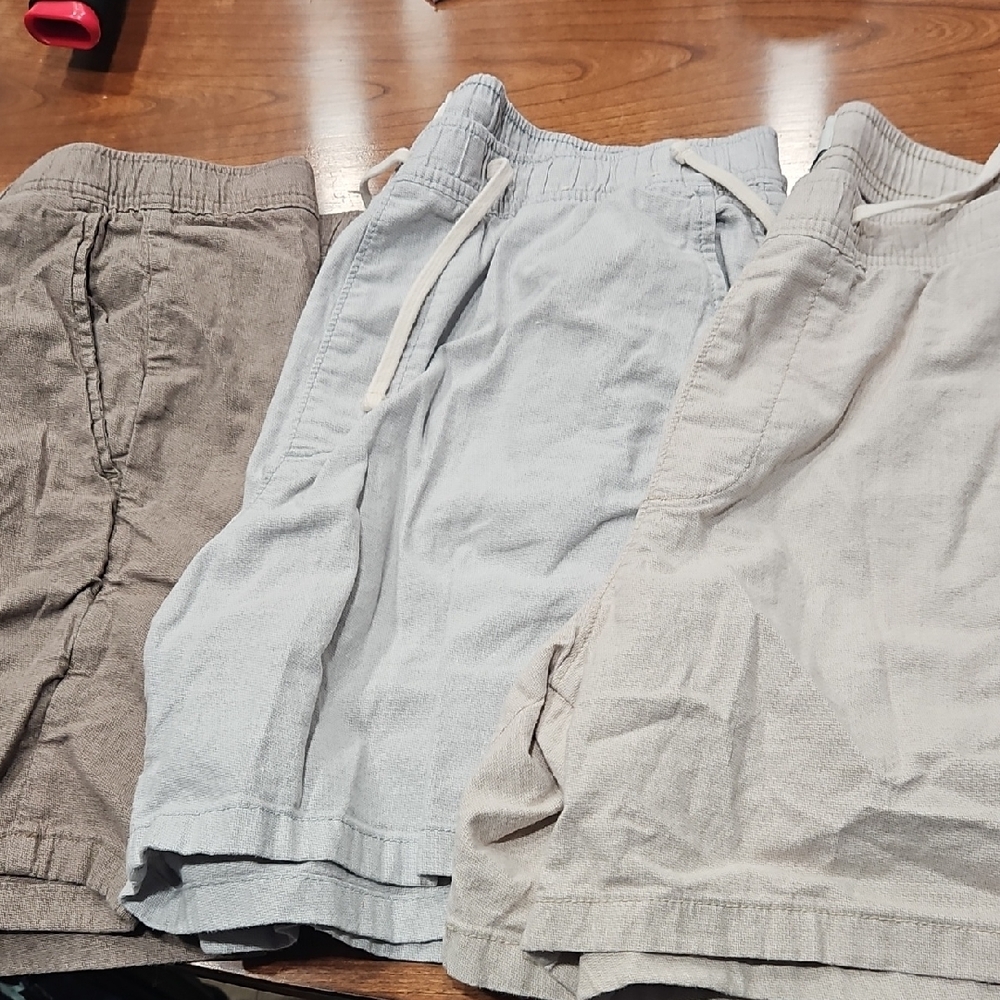 Hollister Men's CasualShorts - Brown, Gray, Tan